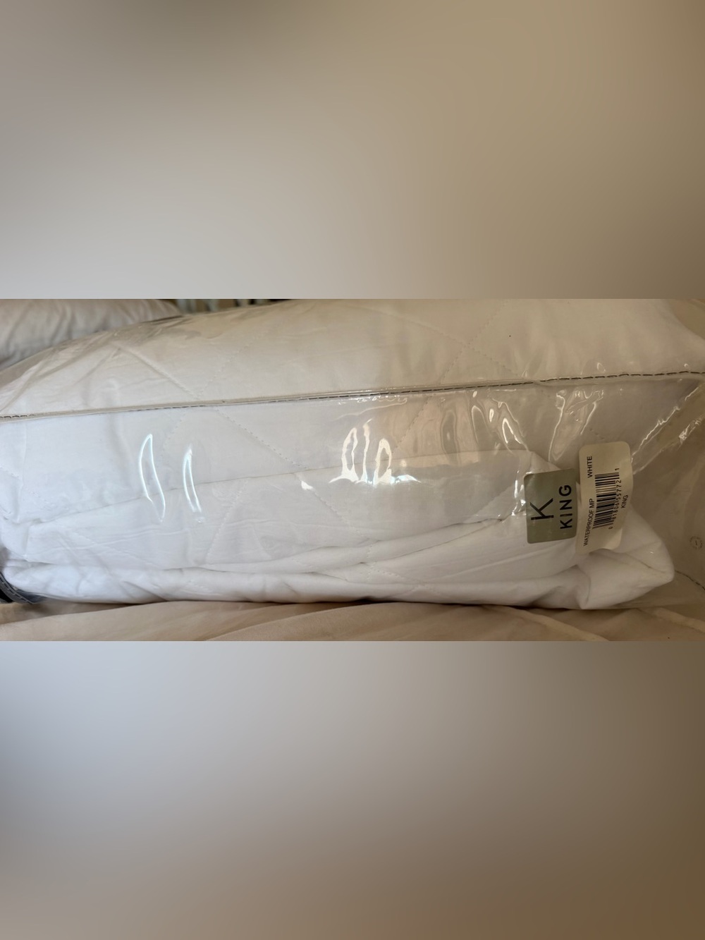 Wamsutta Waterproof Mattress Pad - White - Picture 2 of 2